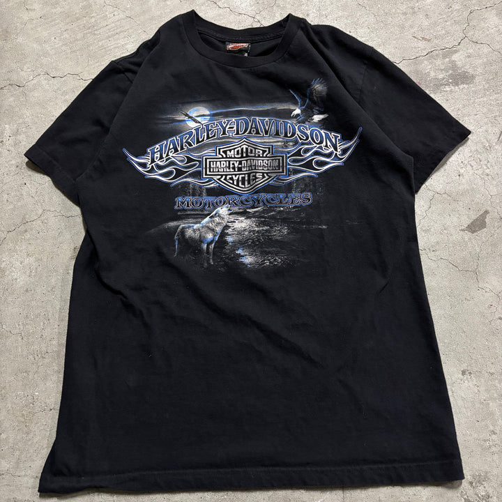 古着 USA製 Harley-Davidson/ハーレーダビッドソン/ プリントTシャツ/ サイズM