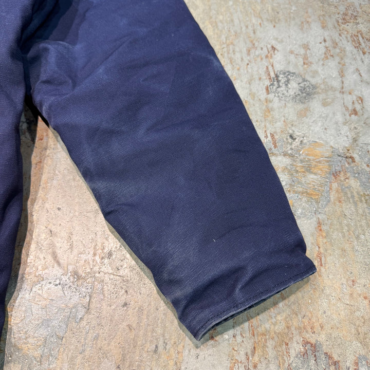 중고 의류 Carhartt/ 전통적인 코트/ 회사 로고/ 퀼트 안감/ 크기 L