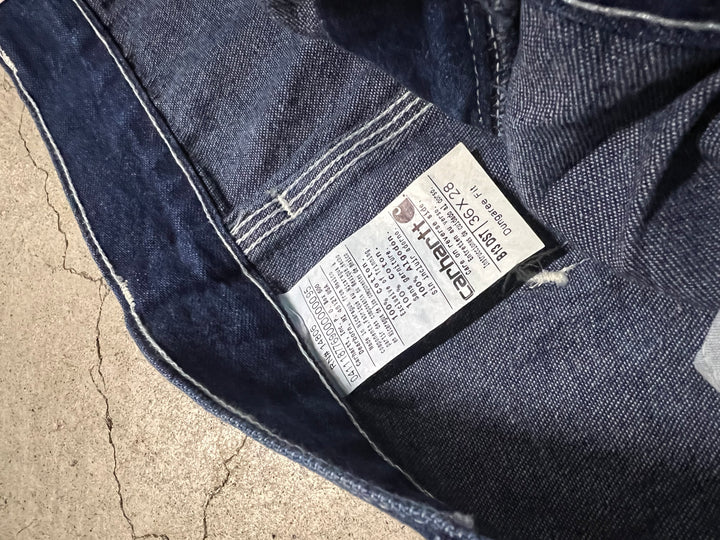 #MA10 古着 Deadstock Carhartt/カーハート/ Denim Painter Pants/デニム ペインターパンツ/実寸サイズ36/28