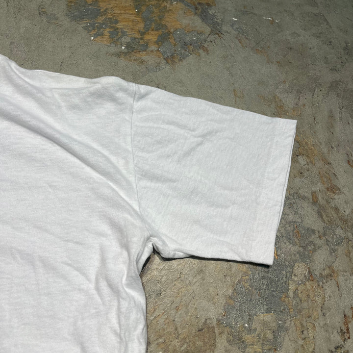 중고 의류 ukiyo-e/katsushika hokusai/일본 패턴/빈티지 싱글 스티치 인쇄 티셔츠/크기 L-XL에 해당합니다.