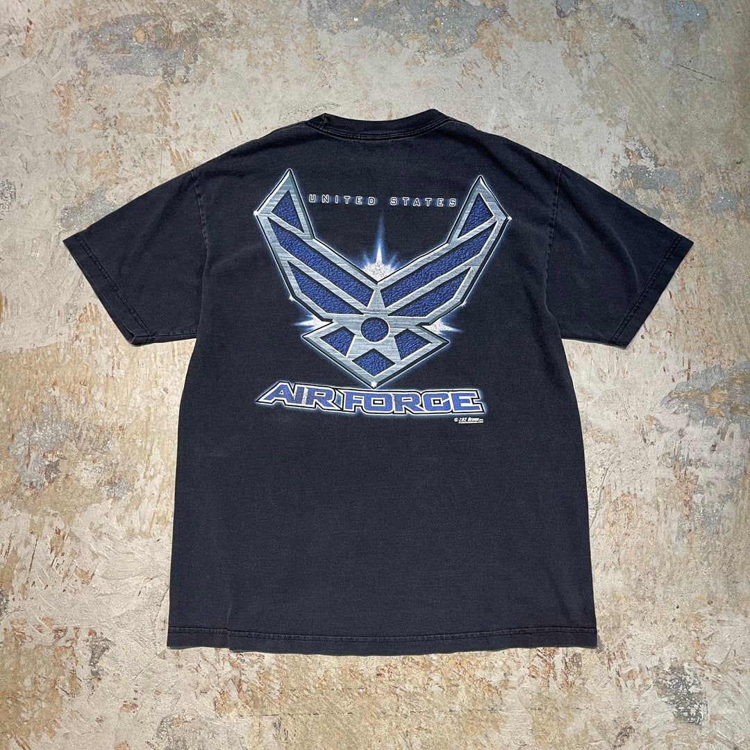 Used clothing 7.62Design / U.S.AIR FORCE / Printed T-shirt / Size L