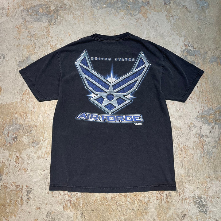 Used clothing 7.62Design / U.S.AIR FORCE / Printed T-shirt / Size L