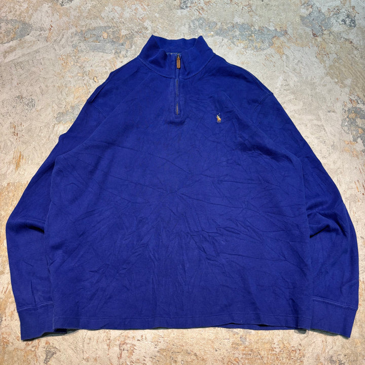 Ralph Lauren/ Polo By Ralph Lauren/ Half Zip 니트 스웨터/ 크기 XL의 중고 의류 폴로
