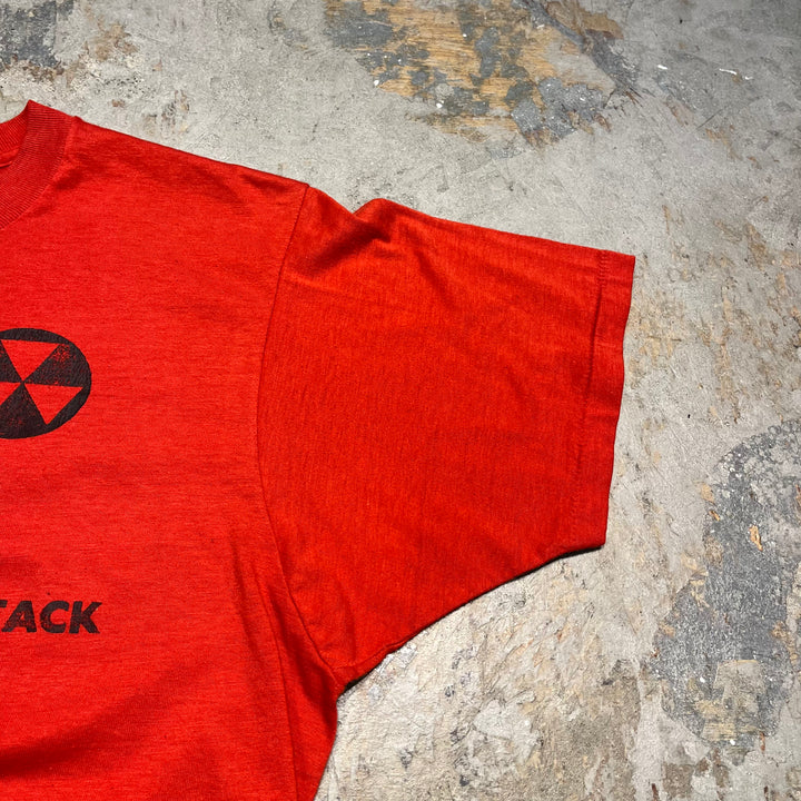 #4799 古着 USA製 80's~ SCREEN STARS/スクリーンスターズ/ヴィンテージ シングル ステッチ Tシャツ/サイズL