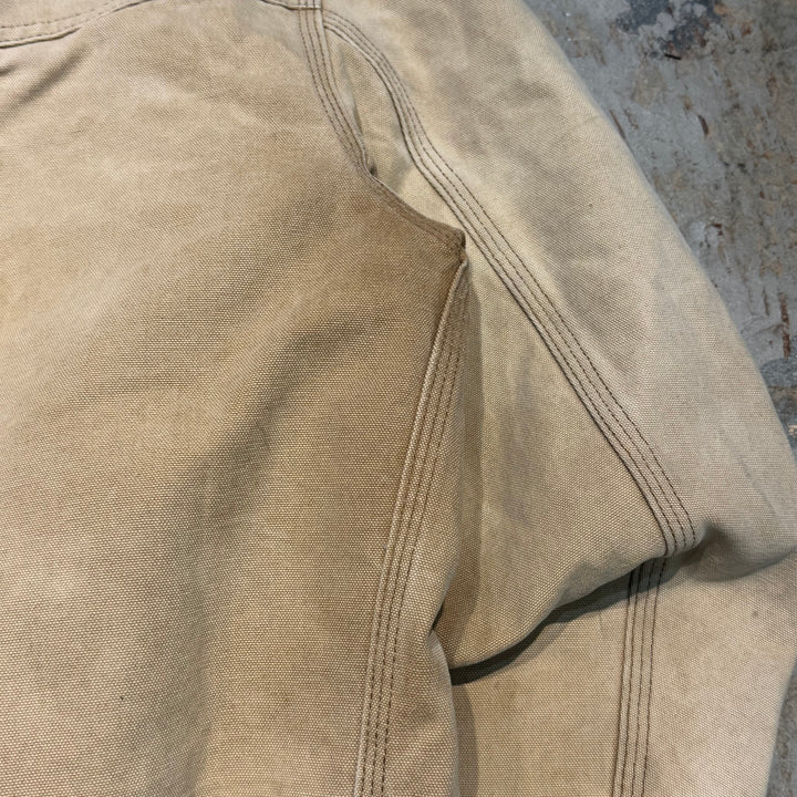 古着 Carhartt/ カーハート/ サンタフェジャケット/ ダック地/ 裏地キルティング/ 襟コーデュロイ/ サイズM