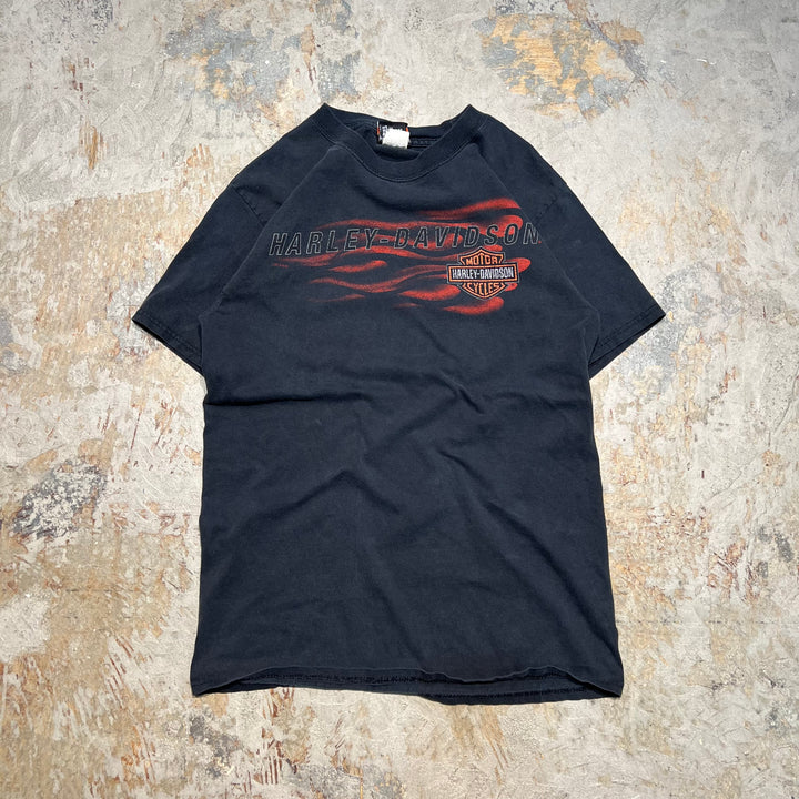 중고 의류 Harley-Davidson / Harley Davidson / Halifax, Nova Scotia, Canada / Privateer Captain / Printed T-Shirt / Size S