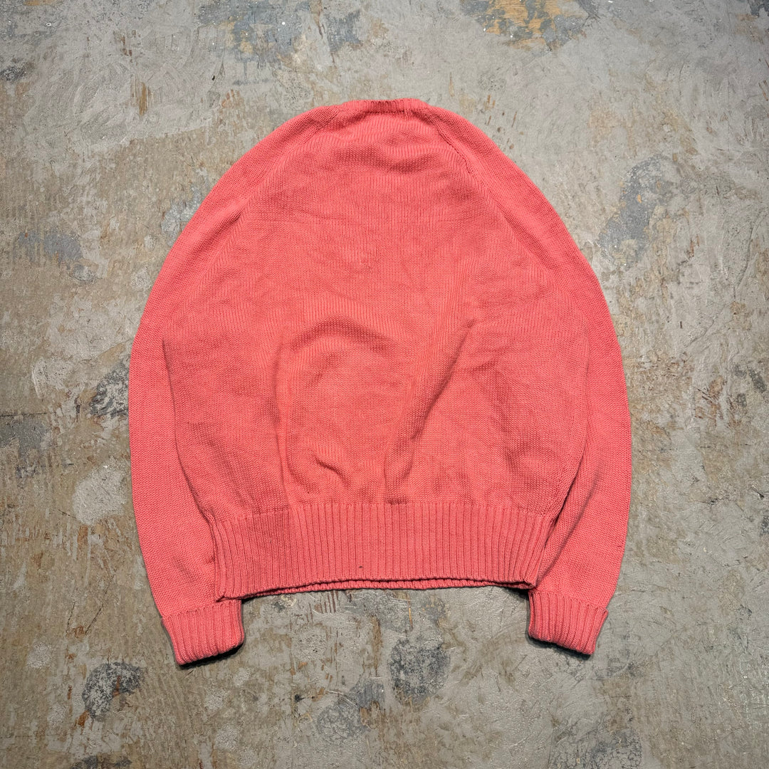 Ralph Lauren/Polo Ralph Lauren/Crew Neck Knit 스웨터/크기 L의 빈티지 폴로