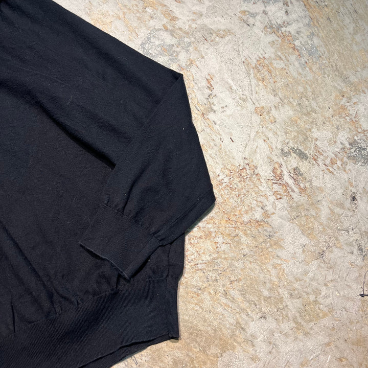 #3711 古着 POLO by Ralph Lauren/ラルフローレン / PIMA Cotton knit V Neck Sweatrer Shirts/ピマコットLンニットVネックセーター/サイズXX