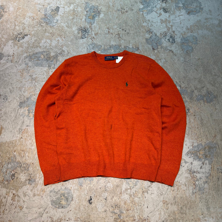旧衣POLO by Ralph Lauren/ POLO拉尔夫劳伦/圆领针织毛衣/尺寸M