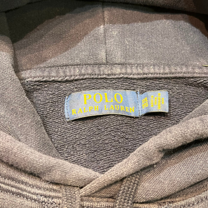 古着 POLO by Ralph Lauren/ ポロラルフローレン/プルオーバーパーカー/前Vガゼット/サイズXXL