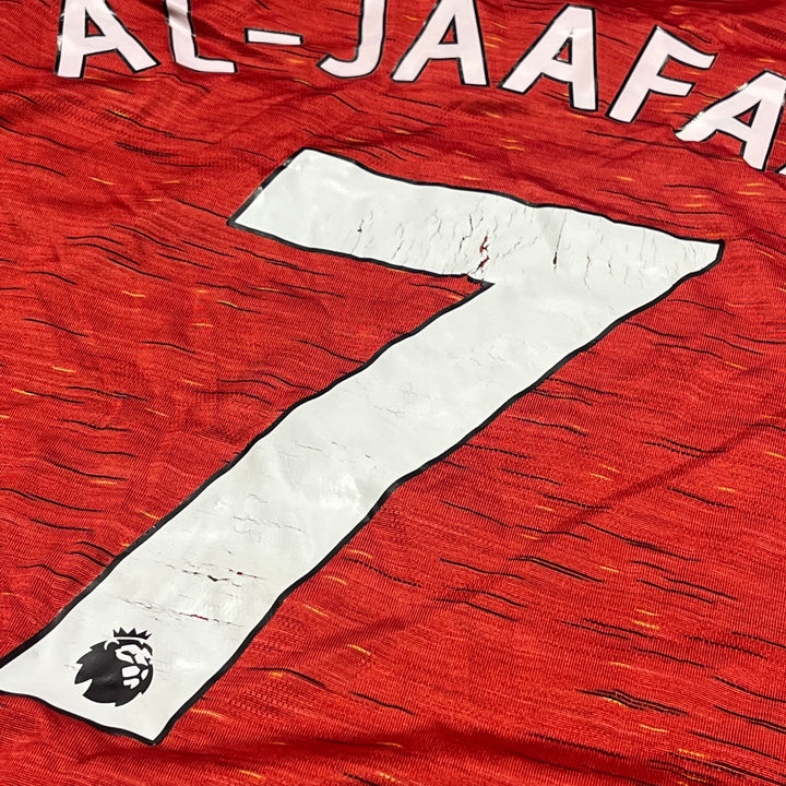 #4476 古着 Adidas/アディダス/MANCHESTER UNITED/マンチェスター ユナイテッド/Football/フットボール/AL-JAAFARY/エルシャーラウィ/サイズM