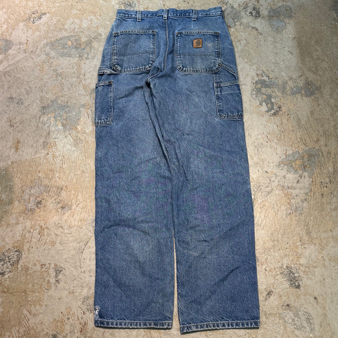 古着 Carhartt/ カーハート/ ダブルニーデニムペインターパンツ/ 実寸サイズ30×33