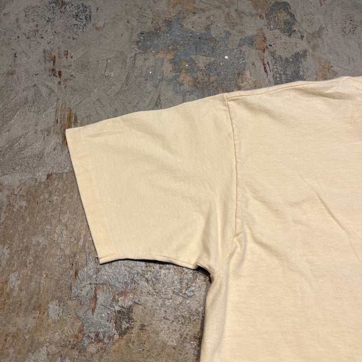 古着 USA製 90's ヘインズClaude Monet クロード・モネ/ヴィンテージ シングルステッチ Tシャツ/サイズL