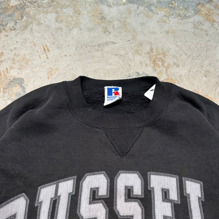 旧衣服90's USA制造RUSSELL / RUSSELL / crunexwet /尺寸XL