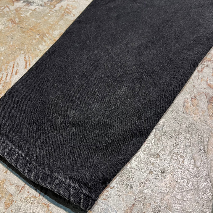 #4183 古着 Lee/リー/Black Denim Pants/ブラックデニムパンツ/サイズ14 MED