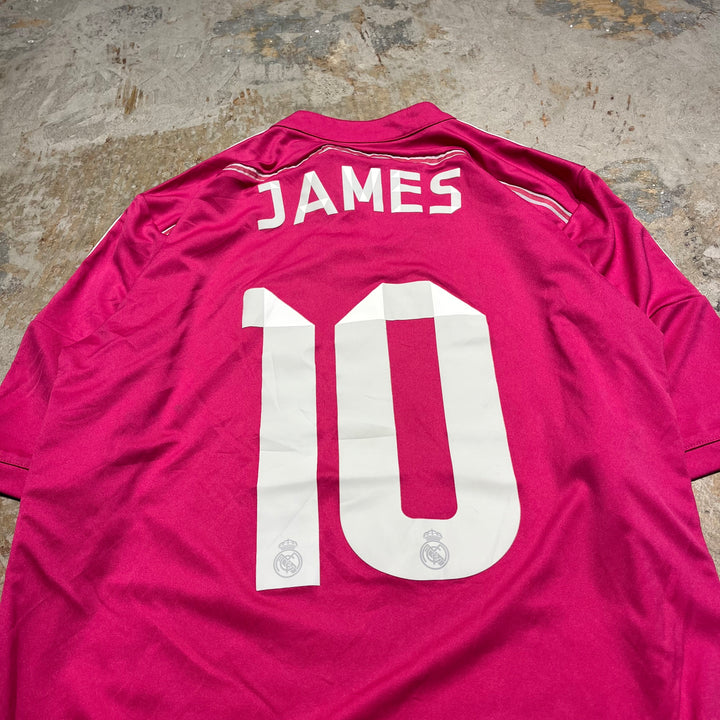 #4251/Real Madrid/レアルマドリード/adidas/アディダス/Football/フットボール Tee/サンティアゴ・ベルナベウ/JAMES/サイズM