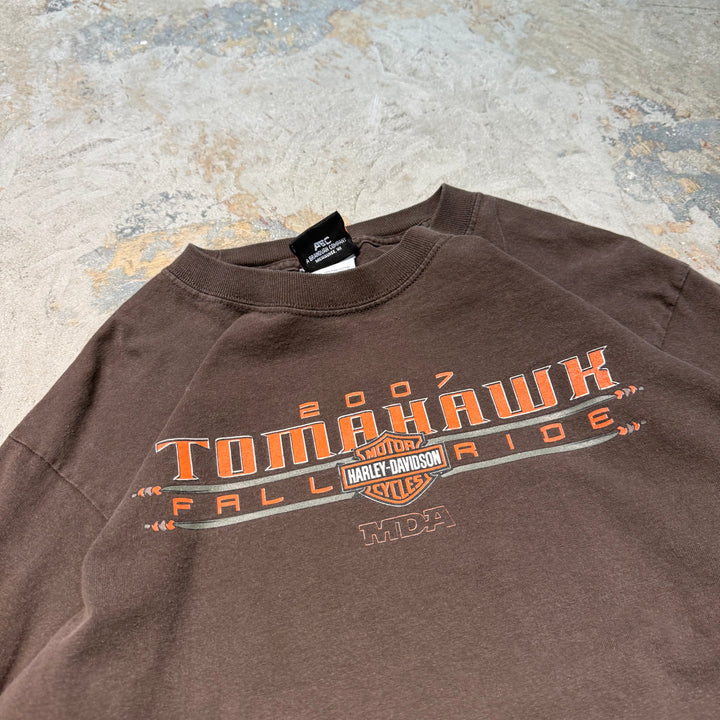 古着 Harley-Davidson/ハーレーダビッドソン/ プリントロングTシャツ/ M