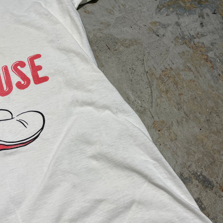 #4834 古着 90's~ ミッキーマウス&フレンズ/Disney/ディズニー /キャラクタープリント/Tシャツ/ヴィンテージ/シングルステッチ/サイズXXL相当