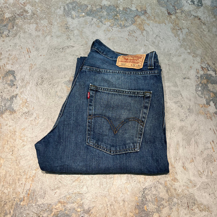 旧衣Levi's/李维斯/Denim Pants/牛仔短裤/569/实际尺寸33×31