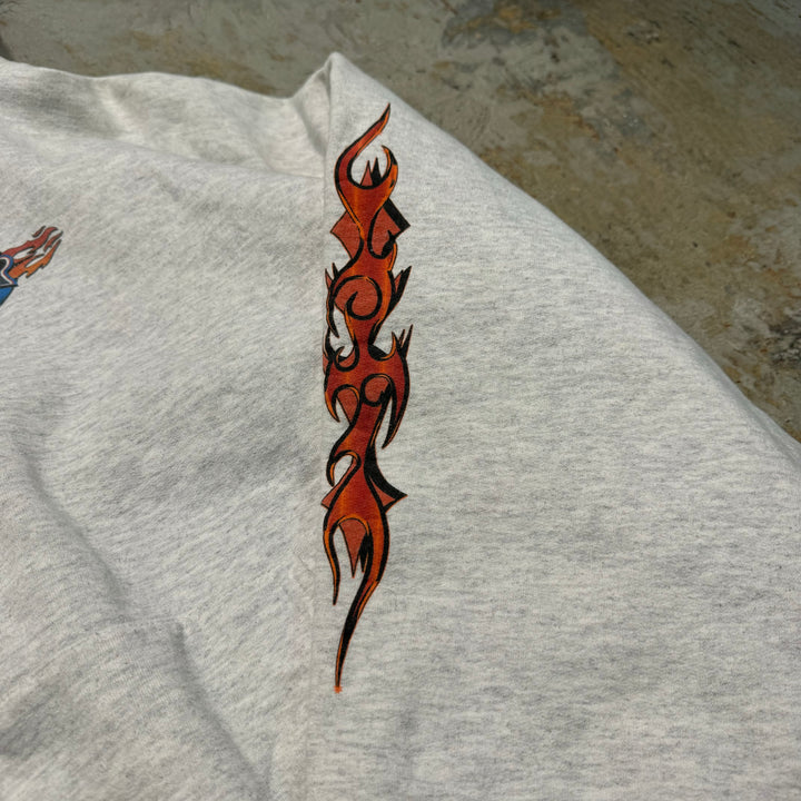 중고 의류 HANES/HANES/풀오버 까마귀/크기 XL