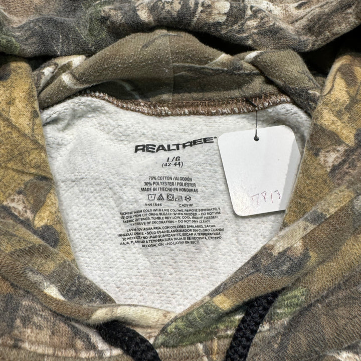 빈티지 RealTree/Real Tree Pattern/풀오버 까마귀/크기 l