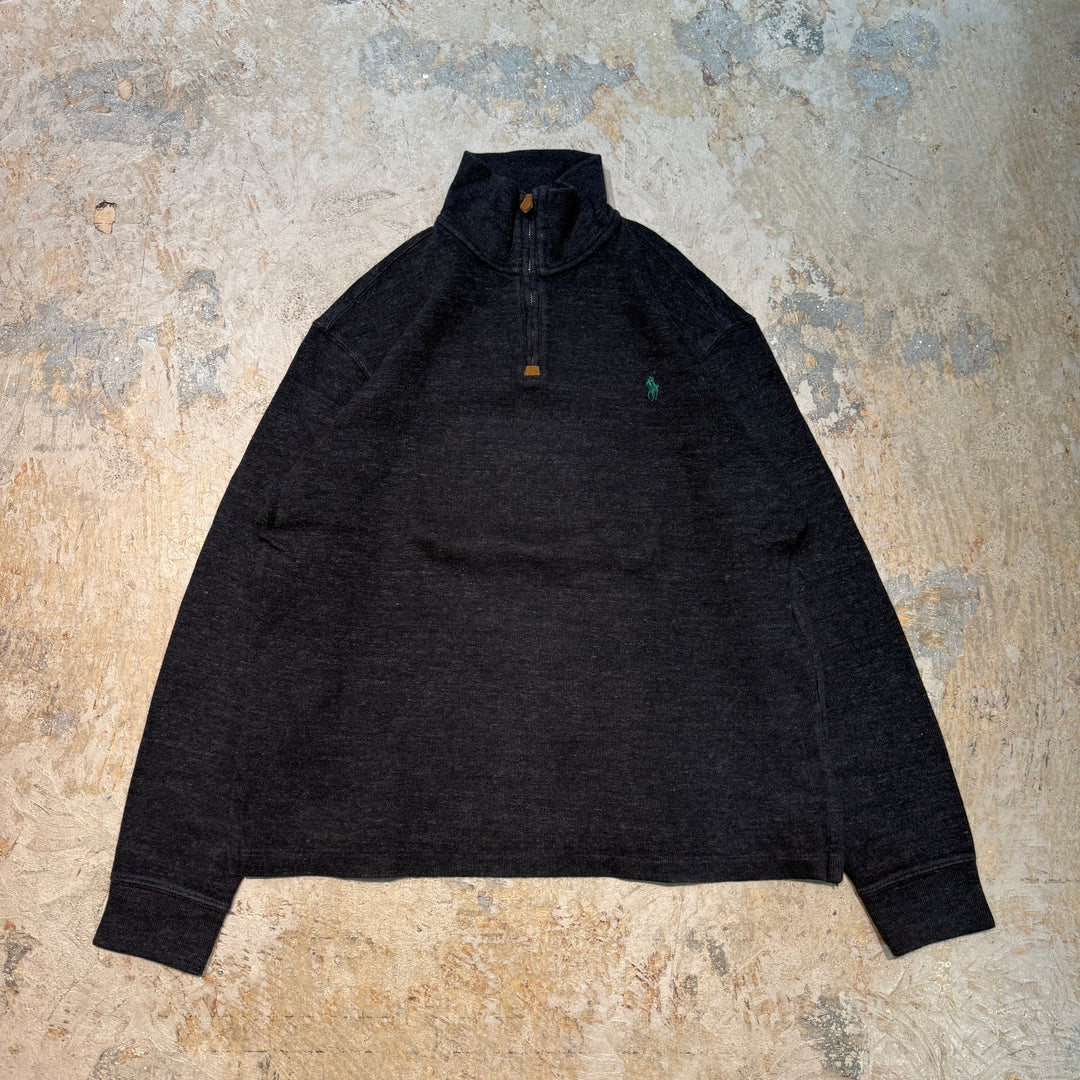 Ralph Lauren/ Polo Ralph Lauren/ Half Zip 니트 스웨터/ 사이즈 M의 사용 의류 폴로