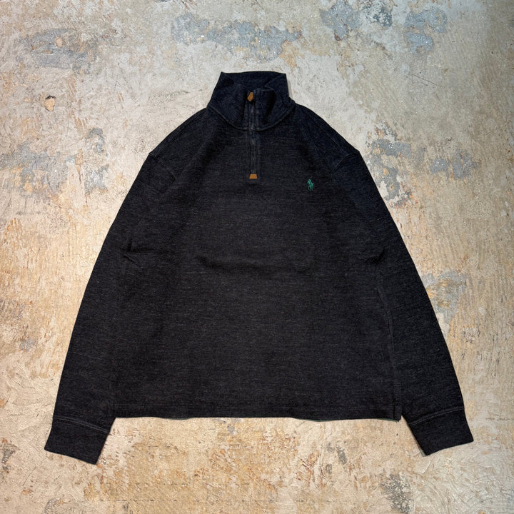 Ralph Lauren/ Polo Ralph Lauren/ Half Zip 니트 스웨터/ 사이즈 M의 사용 의류 폴로