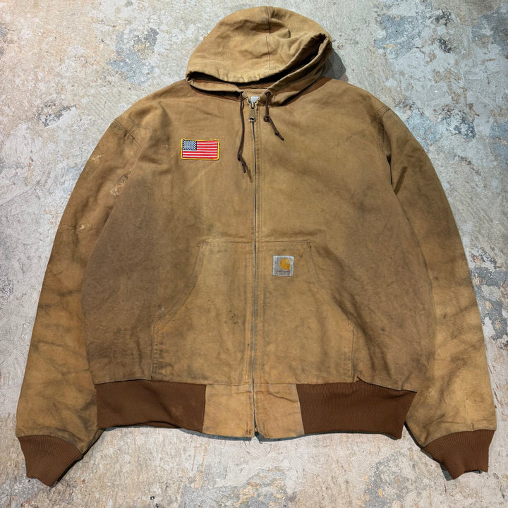 古着 carhartt/ カーハート/ アクティブジャケット/ 裏地メッシュ/ サイズ2XL