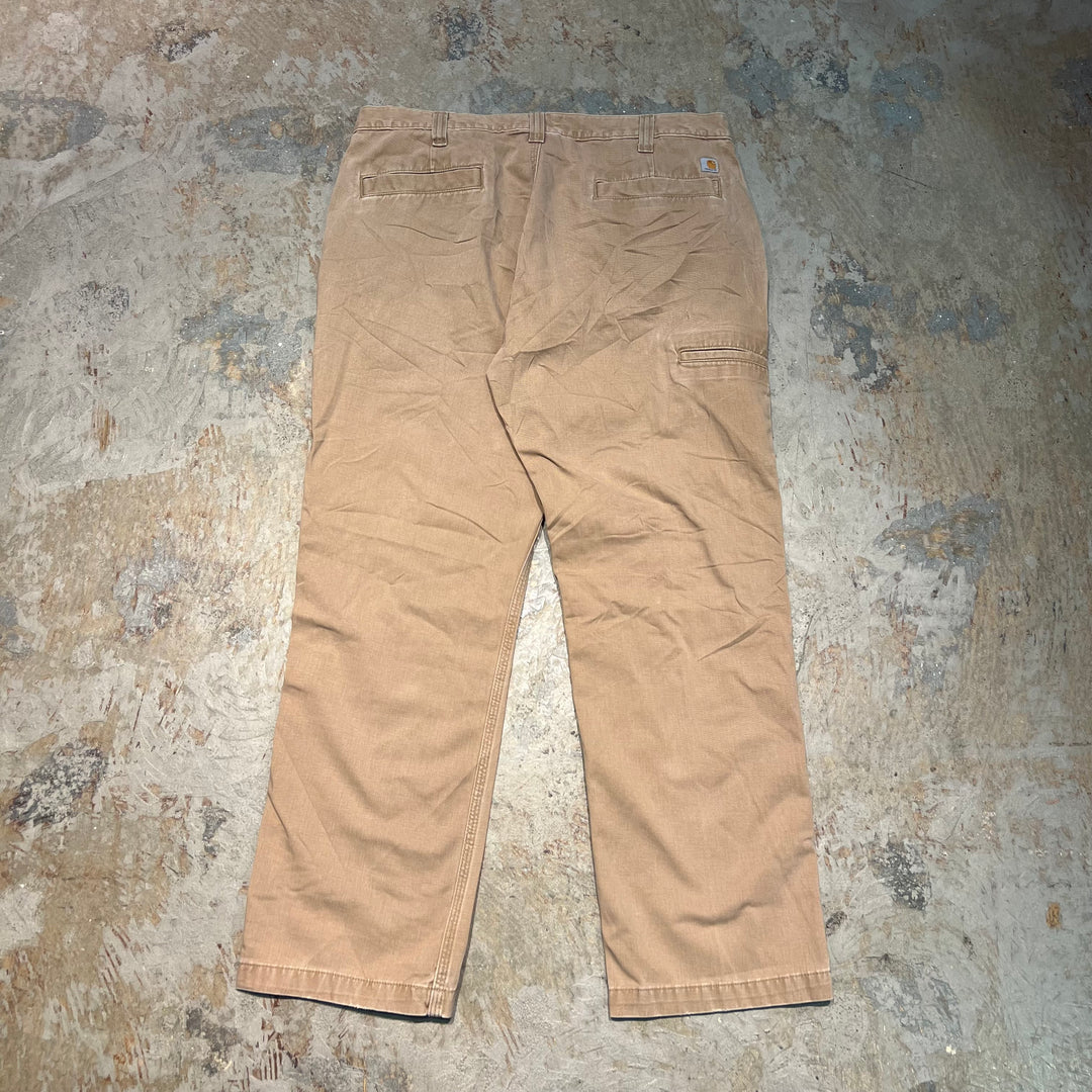 #4739 Used clothing Carhartt/Duck Painter Pants/Duck fabric Painter pants/Size W38×30