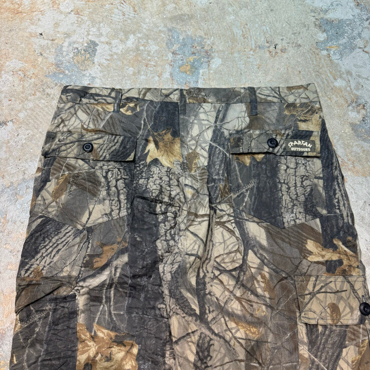 二手服裝Spaptan / Real Tree Camo Cargo褲子 /尺寸W42 x L34