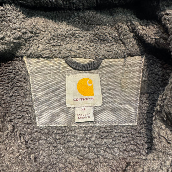 古着 Carhartt/ カーハート/ サンドストーンシェルパジャケット/ ダック地/ 裏地ボア/サイズXL