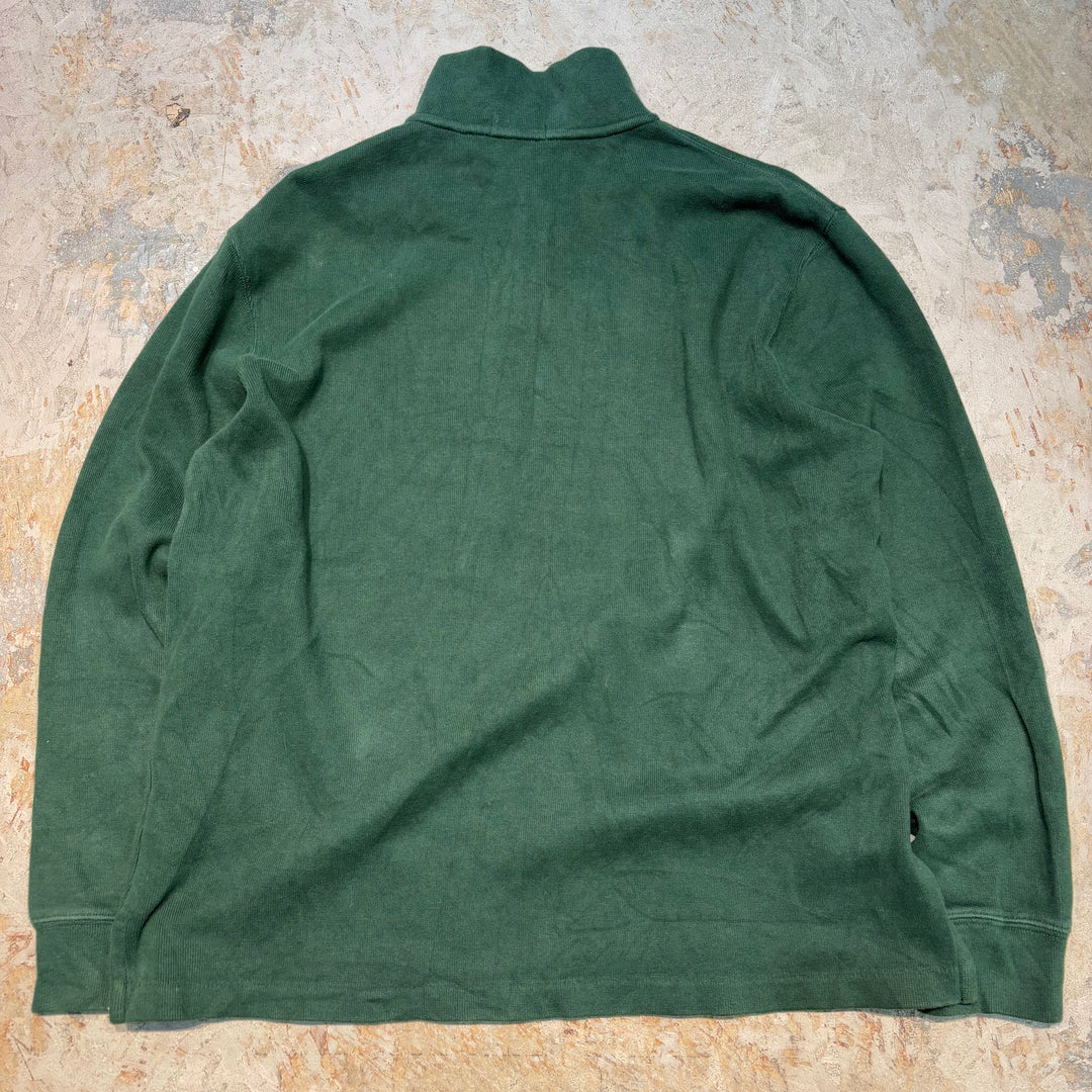 Used clothing POLO by Ralph Lauren/ Polo Ralph Lauren/ Half zip knit sweater/ Size L