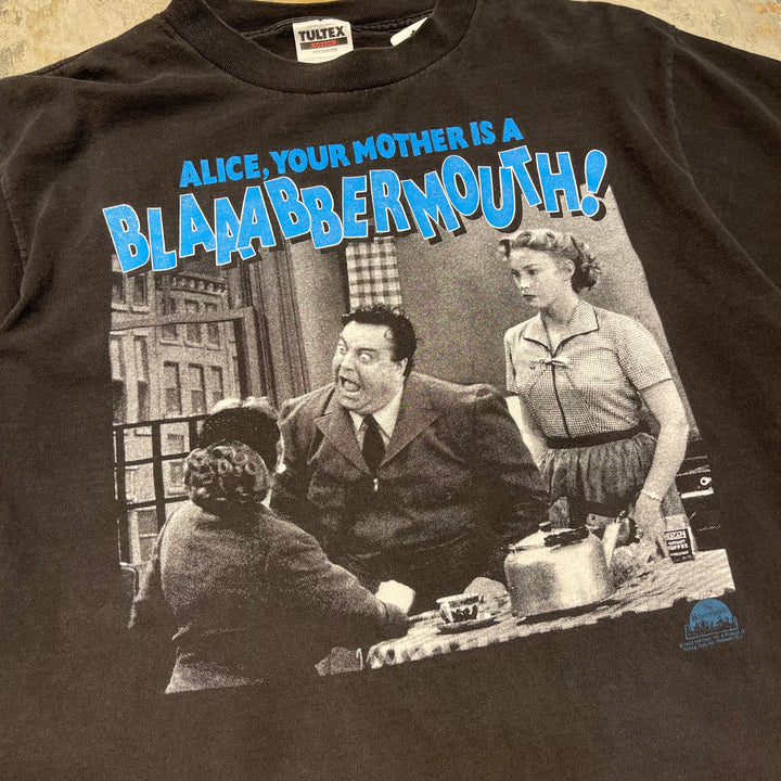 Used clothing TULTEX/Tartex/THE HONEY MOONERS/Comedy TV show/Printed T-shirt/Size L