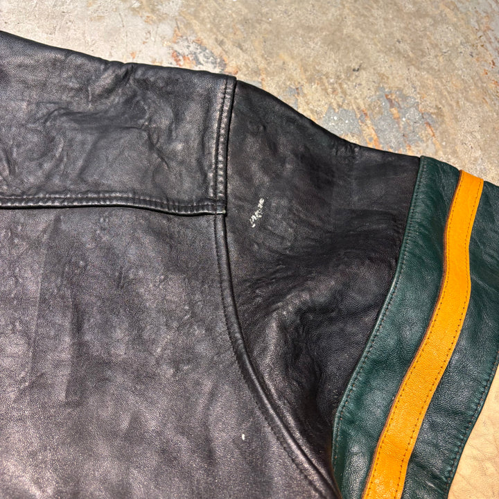 빈티지 avirex/ 가죽 악당 재킷/ 사이즈 m