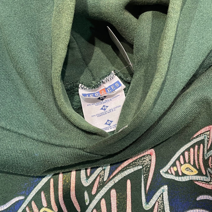#4133 古着 JERZEES/ジャージーズ/Pull over Parker/プルオーバーパーカー/OCEAN CITY/MADE IN U.S.A/サイズXL