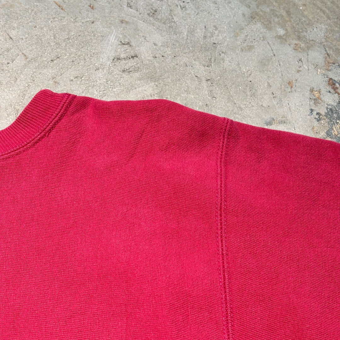 Used clothing Made in USA 90's Champion/ Champion/Reverse Weave/Crew neck sweatshirt/Eyes/Size L