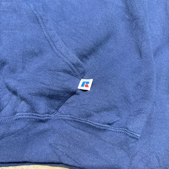 旧衣服90's~RUSSELLATHLETIC/ RUSSELLATHLETIC/空白套衫连帽衫/纯色/尺寸L