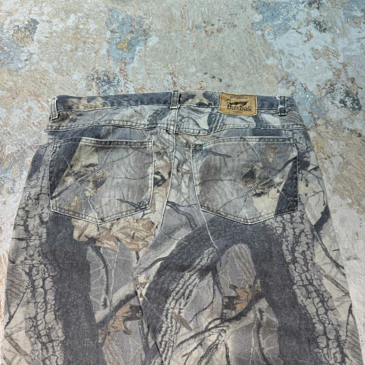 二手服裝Duxbak/ Ducksback/ Real Tree Camo褲子/尺寸W36 x L34