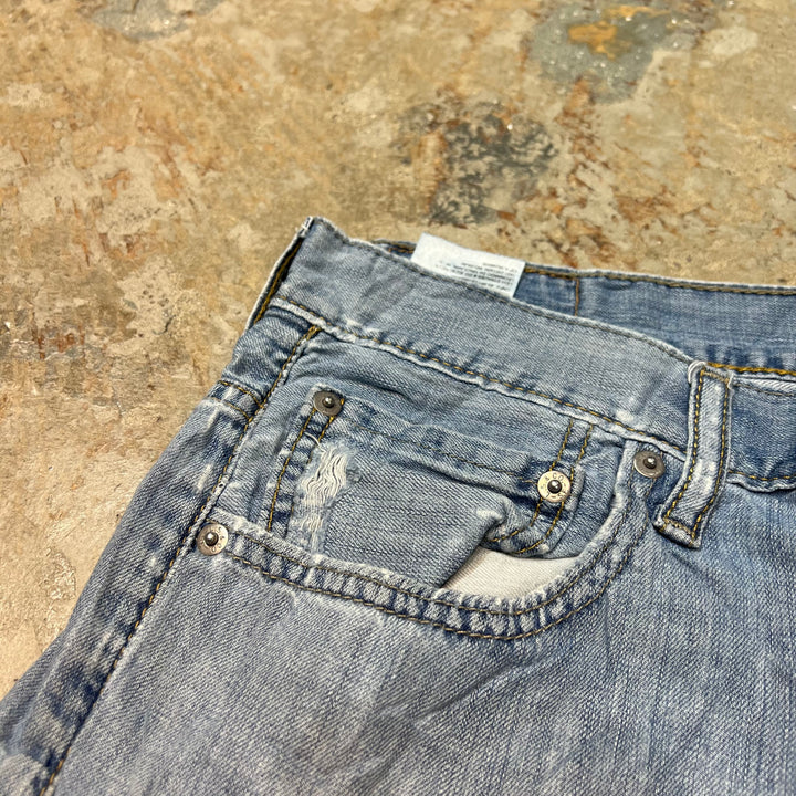 旧衣Levi's/李维斯/Denim Pants/牛仔短裤/569/实际尺寸36×30