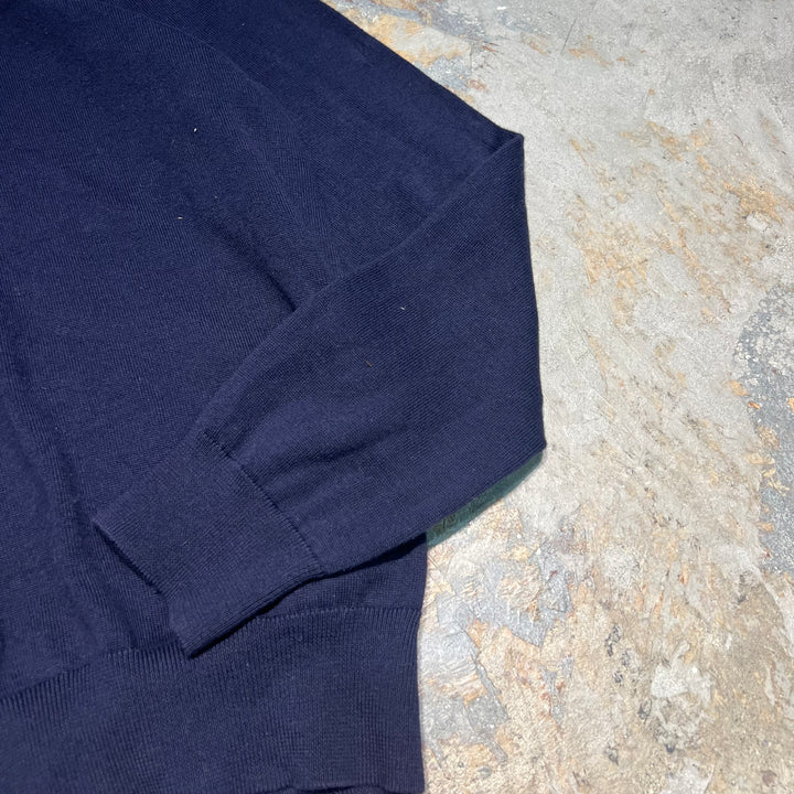#3705 古着 POLO by Ralph Lauren/ラルフローレン /PIMA Cotton knit V Neck Sweatrer/ピマコットンニット Vネックセーター/サイズM
