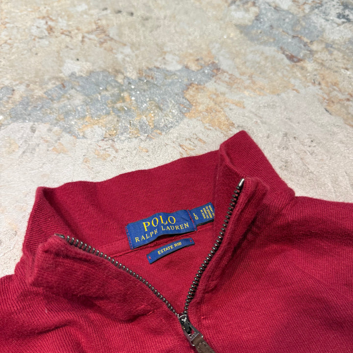 Ralph Lauren/ Polo Ralph Lauren/ Half Zip Knit Sweater/ Size L의 의류 폴로