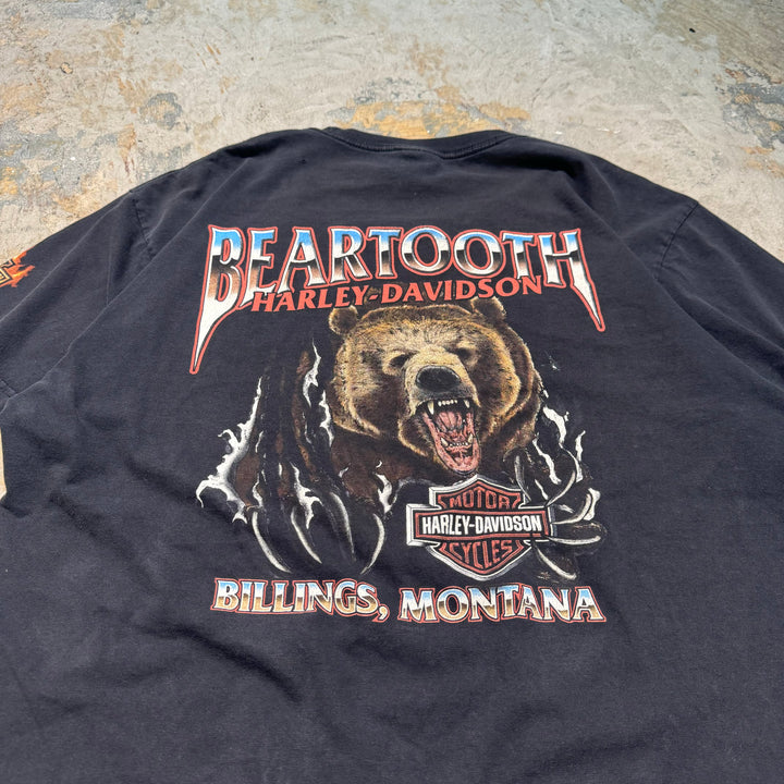 古着 USA製 Harley-Davidson/ハーレーダビッドソン/ プリントTシャツ/ サイズXL-XXL相当