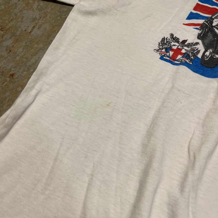 古着 90's USAVintage / City ofo LONDON / ヴィンテージ シングルステッチ プリントTシャツ / サイズXL相当