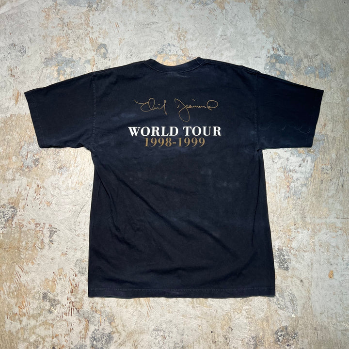 古着 USA製 98's  ニール・ダイアモンド / プリントTシャツ/サイズXL