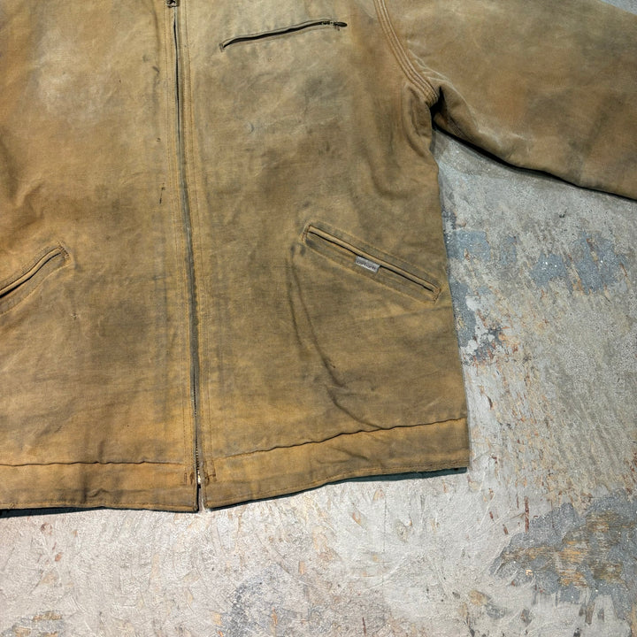 Used clothing 80's to 90's carhartt/ Carhartt/ Detroit jacket/ Duck fabric/ Lining blanket/ Check/ Equivalent to size M~L