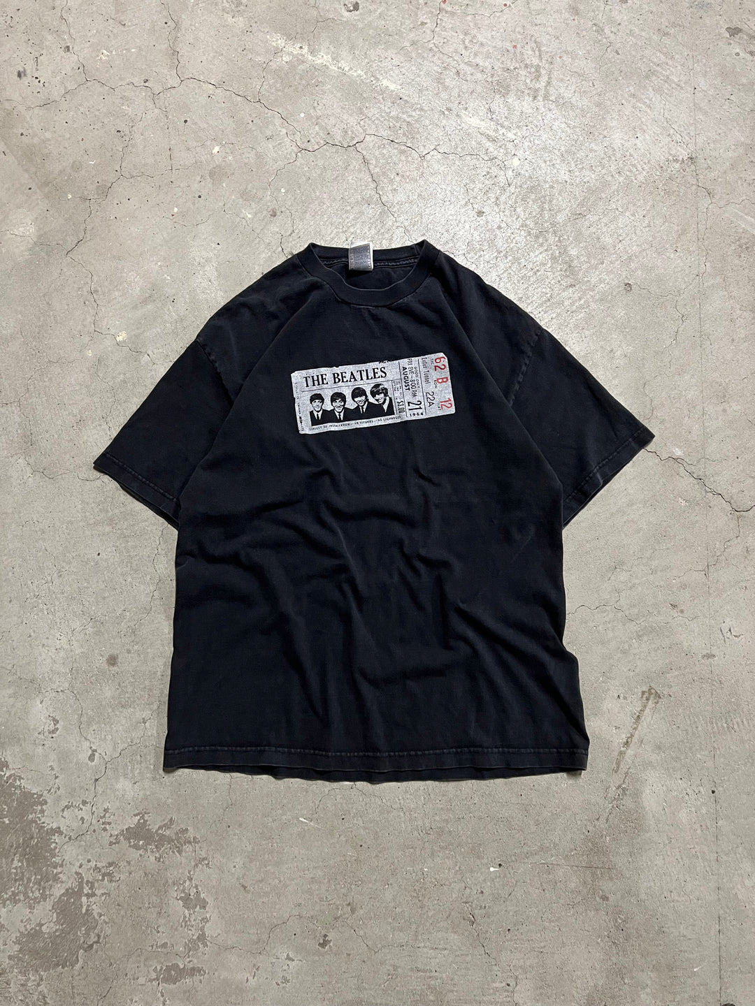 #MA55 Second-hand clothing THE BEATLES/Beatles/Print T-shirt/Size XL