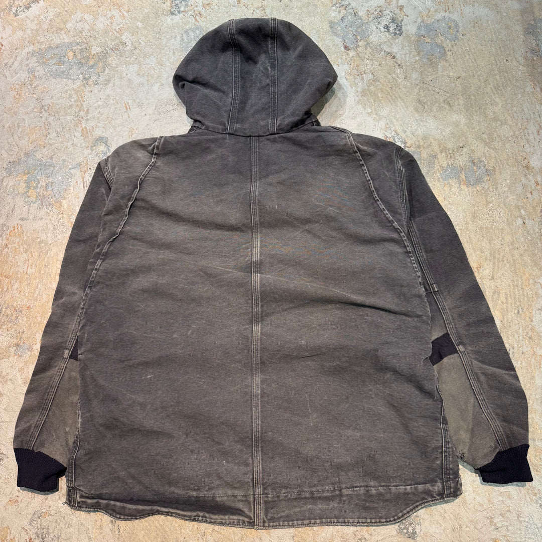 古着 Carhartt/ カーハート/ サンドストーンシェルパジャケット/ ダック地/ 裏地ボア/サイズXL