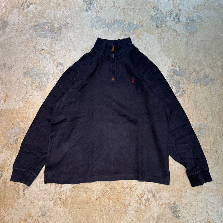 Ralph Lauren/ Polo Ralph Lauren/ Half Zip 니트 스웨터/ 크기 XL의 중고 의류 폴로