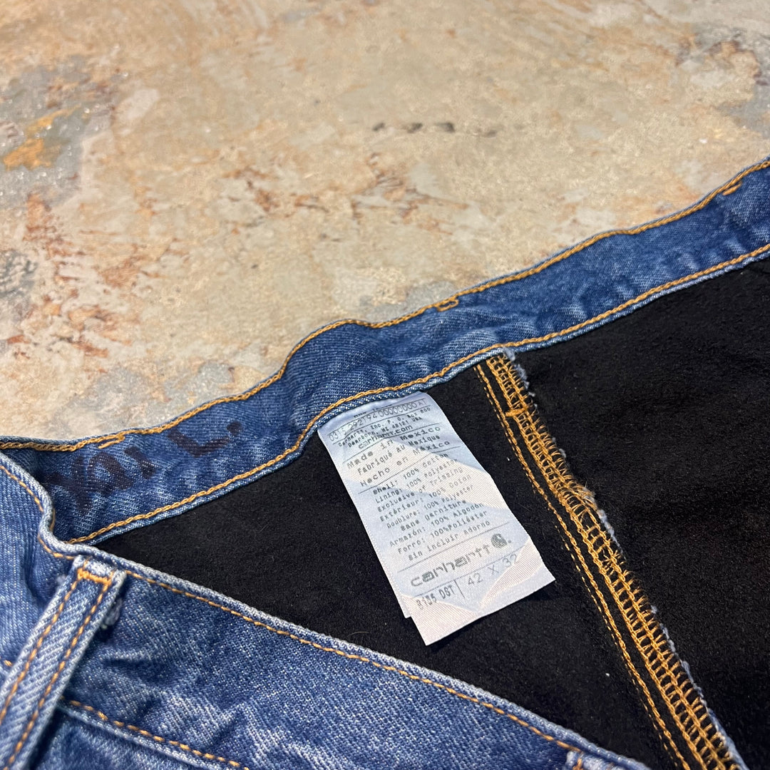 #4747 Used clothing Carhartt/Denim Pants/Denim Pants/Size W42×32