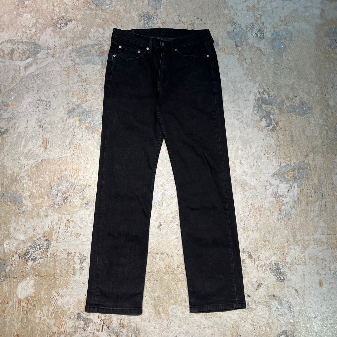 #4751 Used clothing Levi's/Black Denim Pants/514/Size 34×34